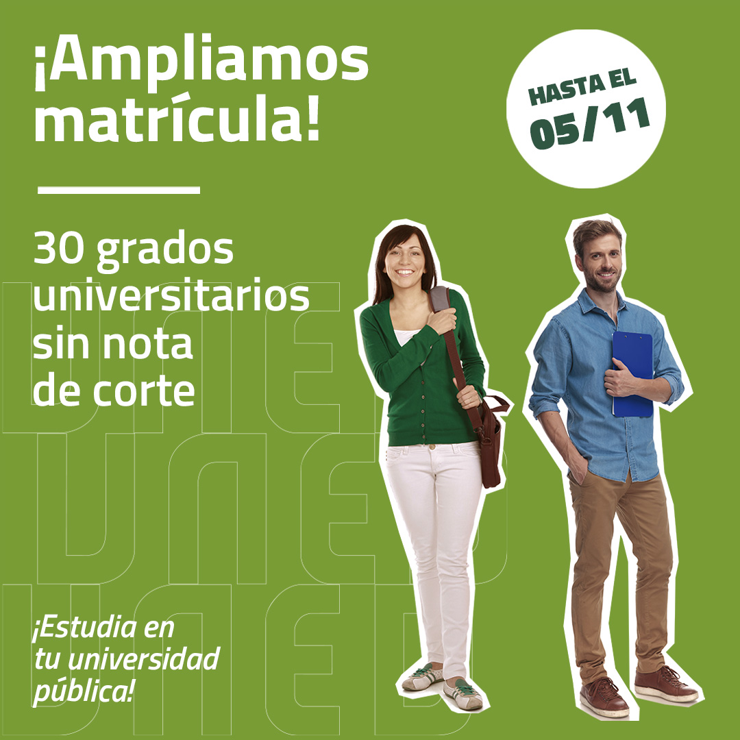 <a href=https://www.uned.es/universidad/inicio/estudios/grados.html>  Ampliación del plazo de matriculación hasta el 5 de noviembre  </a>